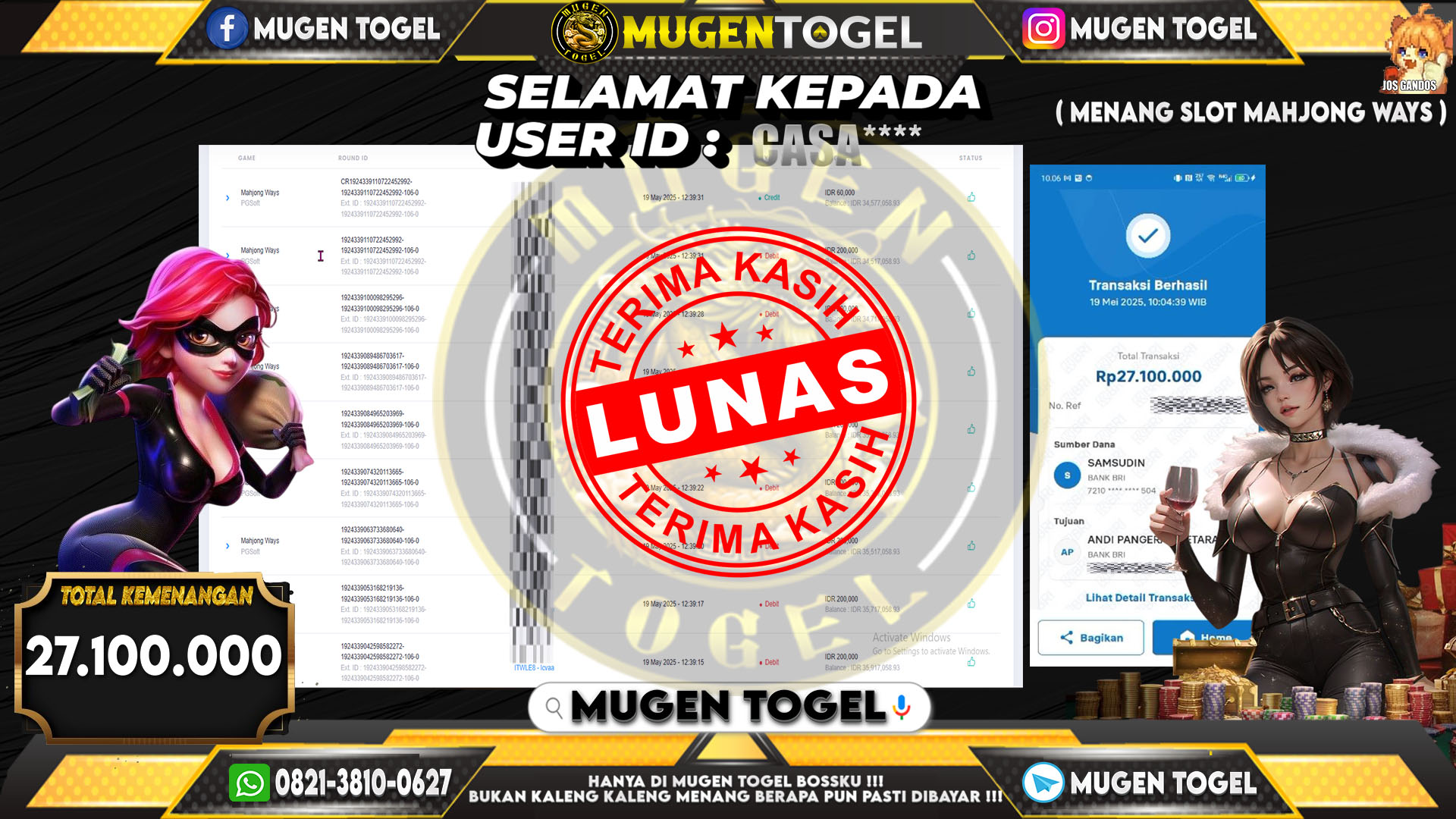 Selamat kepada CASA****