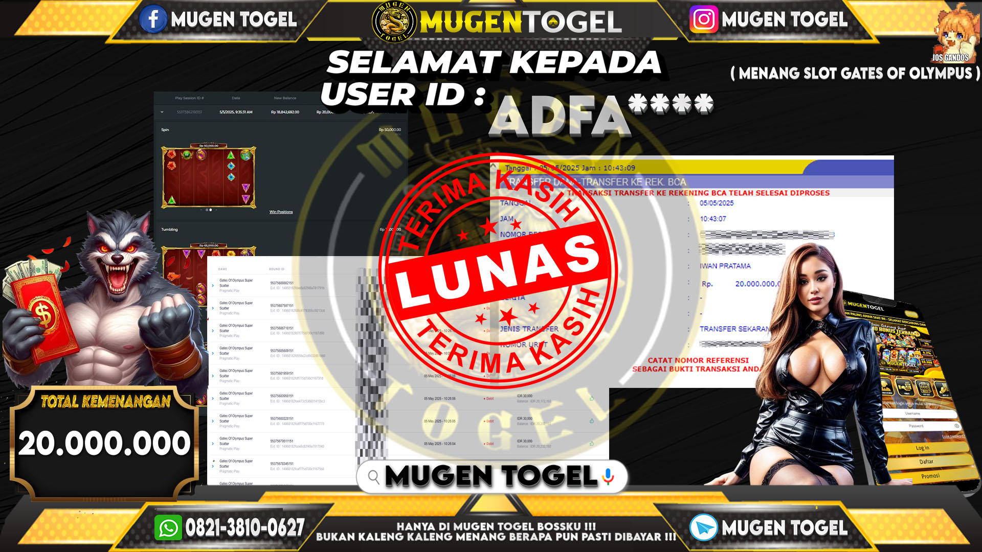 Selamat kepada ADFA***