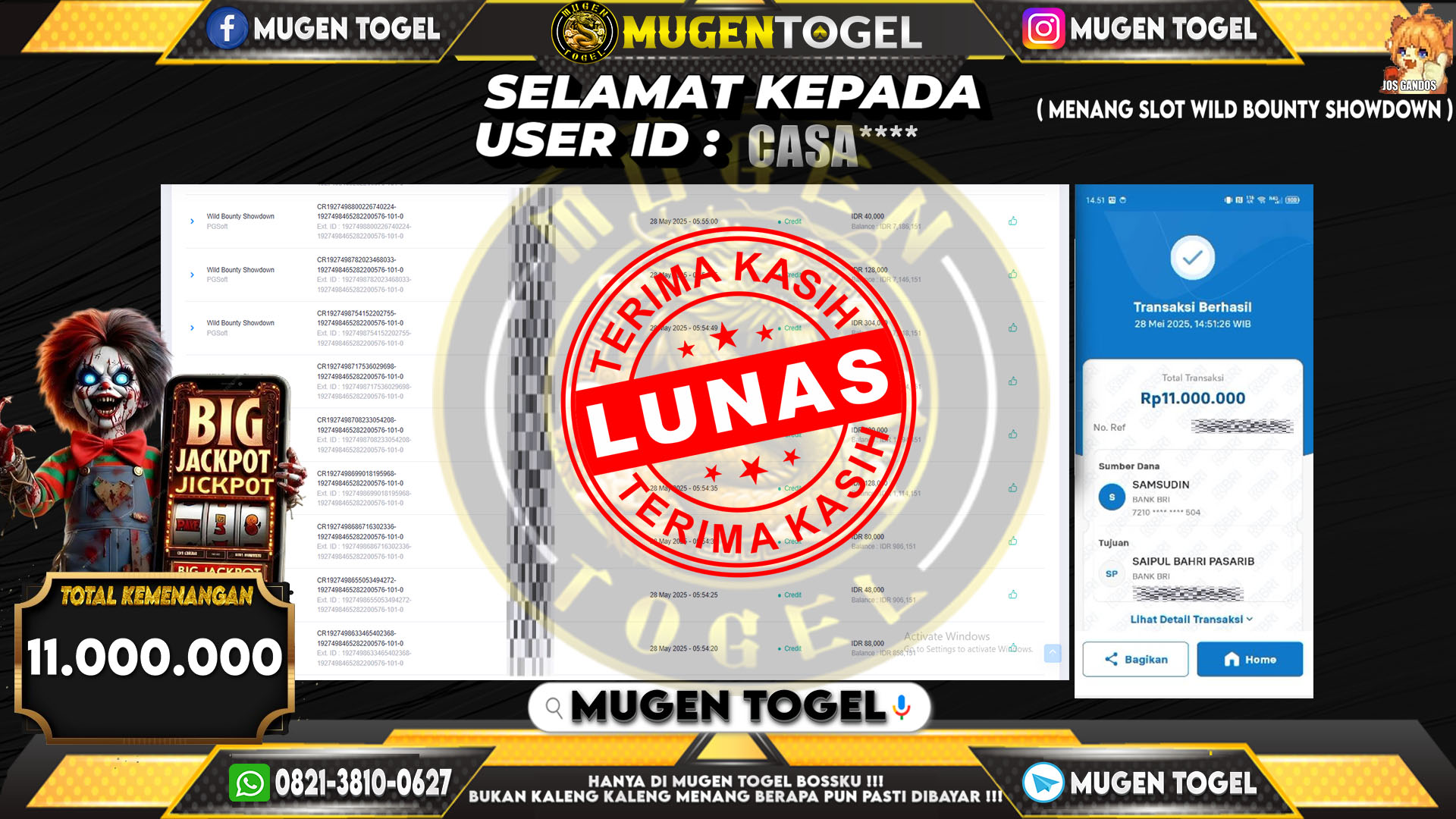 Selamat kepada CASA*****