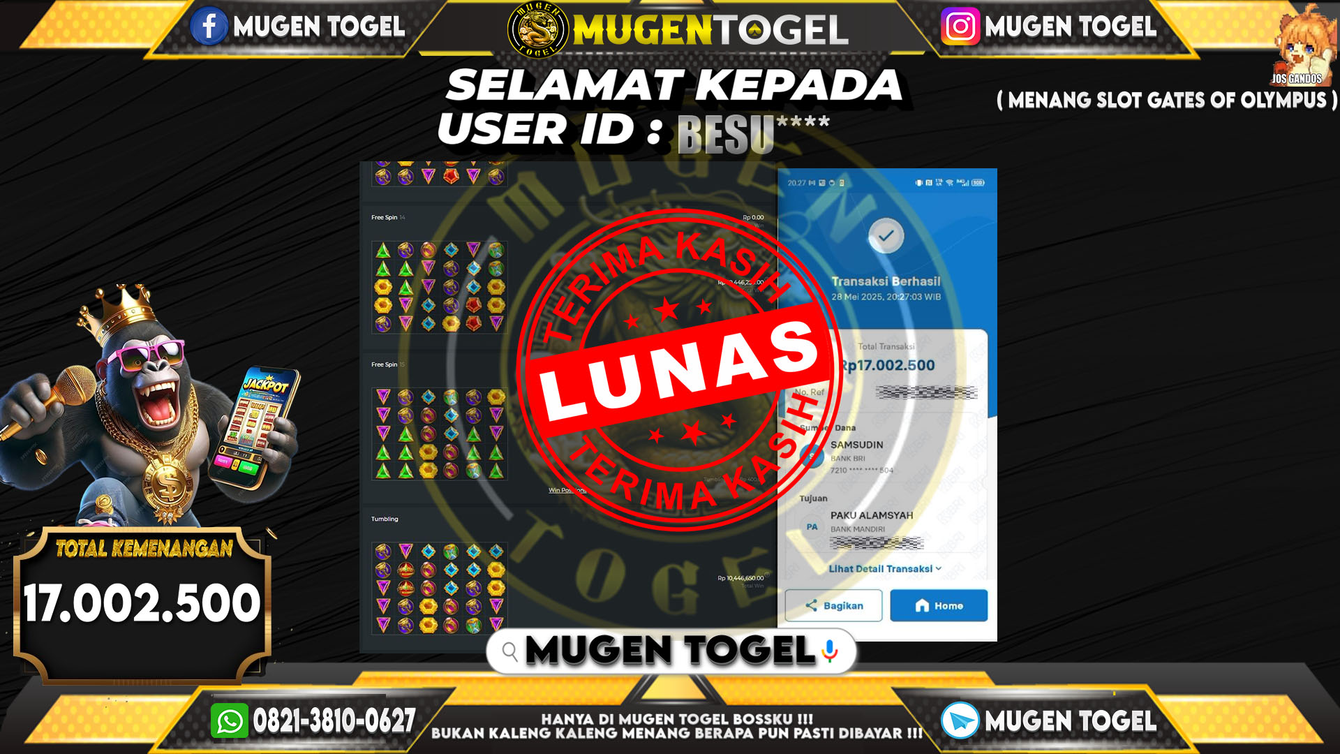 Selamat kepada BESU*****