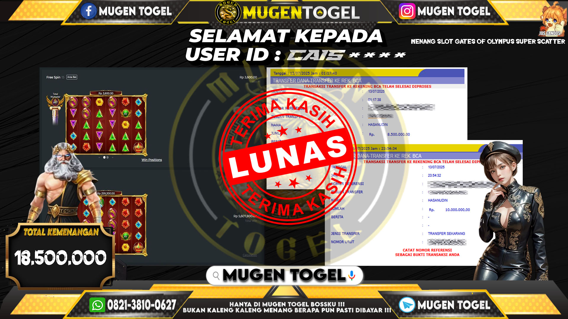 Selamat kepada CAIS***