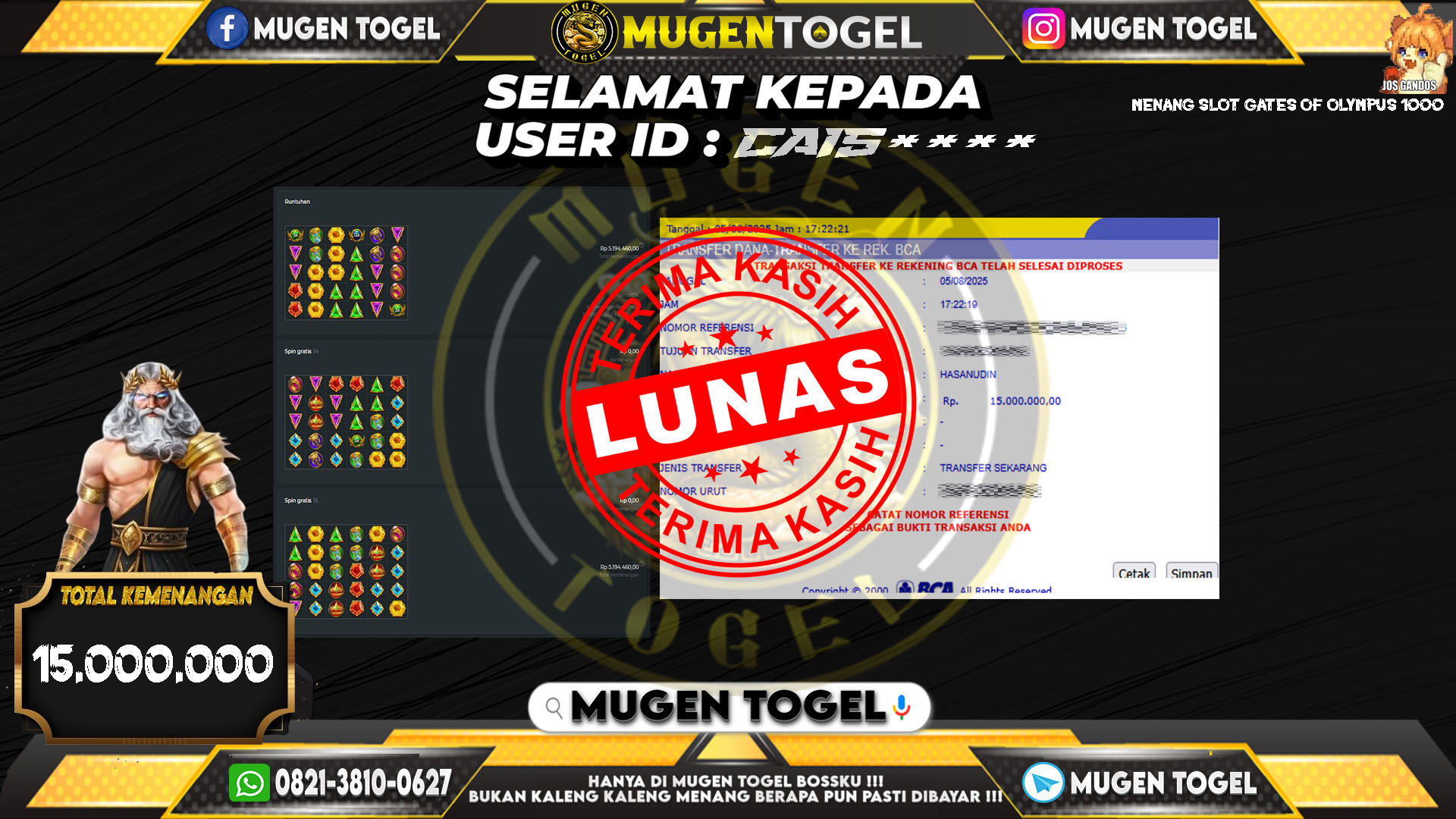 Selamat kepada CAIS*****