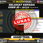 Selamat kepada RIZK*****